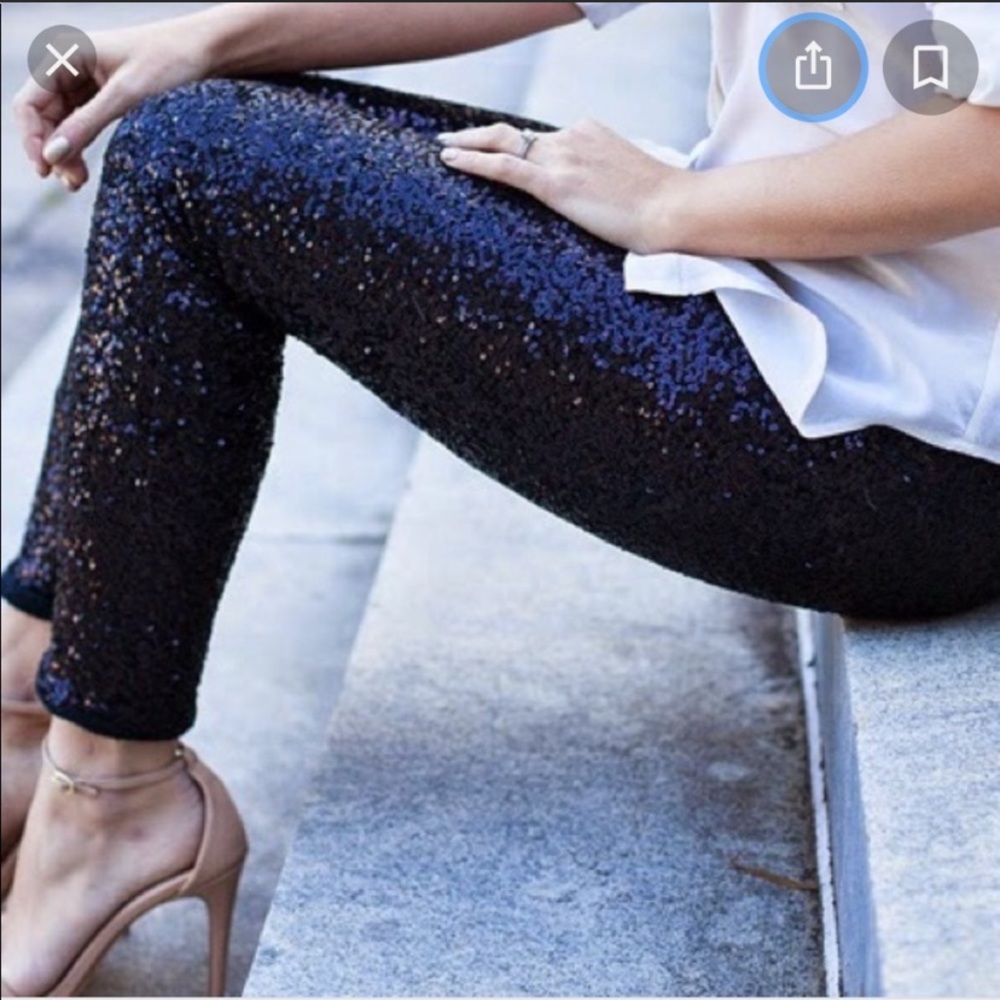 NWT Aerie Sequin Leggings